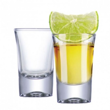 Conjunto Copo Shot Para Drink 6 Peças De Vidro 37 Ml Atacado - Feira da Madrugada SP