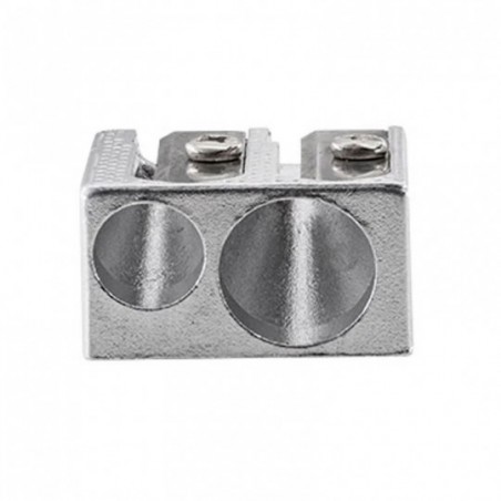 Apontador Duplo De Metal Quadrado Yin's Paper