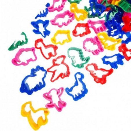 Massinha Com 6 Formas De Bichinhos Brinquedo Infantil Colorido