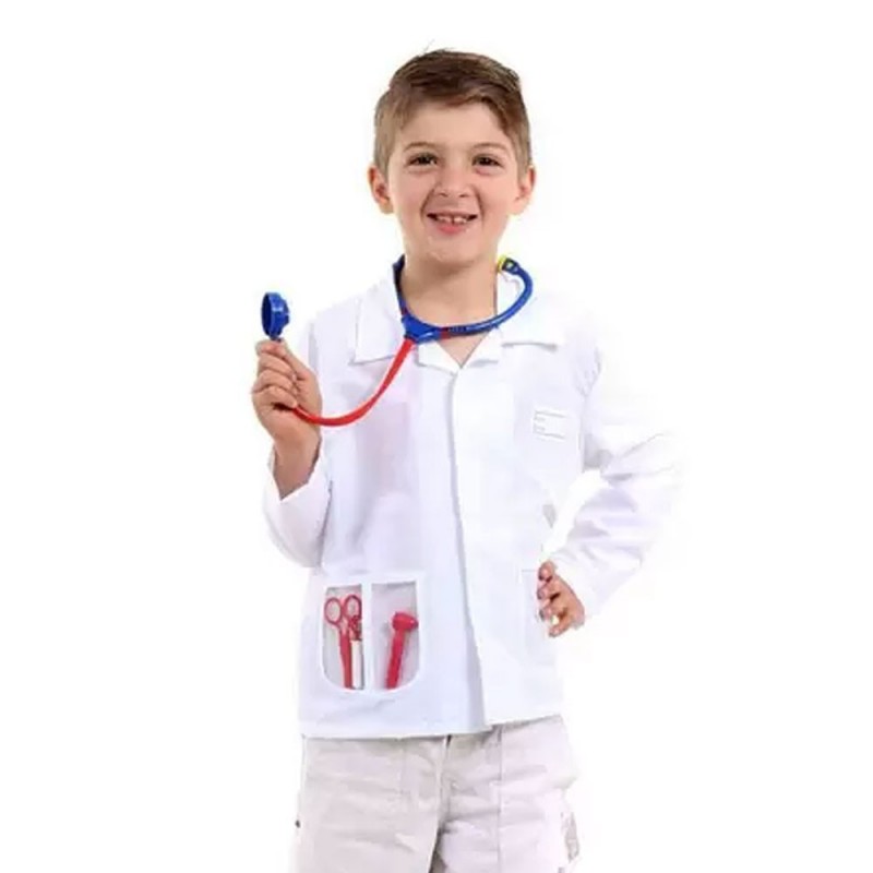 Kit Médico Doutor Infantil De Brinquedo 9 Peças Little Doctor - Feira da Madrugada SP