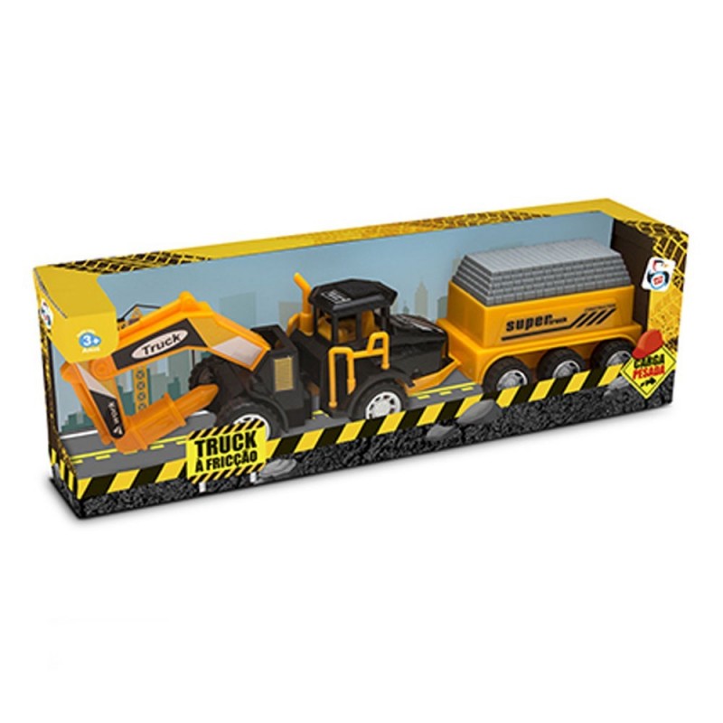 Caminhão Carga Trucks À Fricção De Brinquedo Infantil Variado - Feira da Madrugada SP