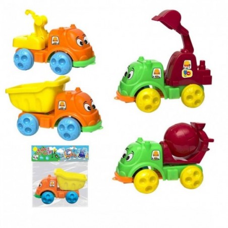 Caminhão Baby Truck Colorido 12 Cm De Brinquedo Infantil - Feira da Madrugada SP
