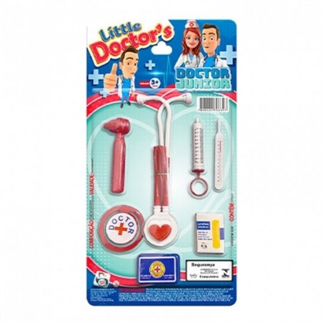 Kit Medido Doutor 7 Peças De Brinquedo Little Doctor's Infantil - Feira da Madrugada SP