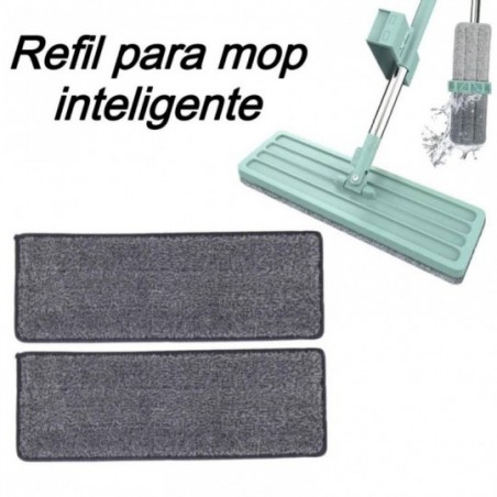 Esfregão Rodo Magico Mop Flat Retrátil 360° Com Refil 134 Cm - Feira da Madrugada SP