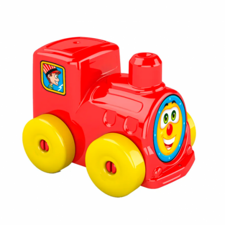 Trenzinho Trem Piui Roda Livre Colors 16X10X9,5CM - Compre Agora!