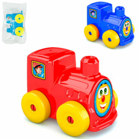Trenzinho Trem Piui Roda Livre Colors 16X10X9,5CM - Compre Agora!
