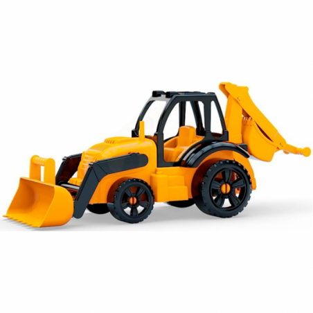Trator Retroescavadeira Com Pá Agroworks Roda Livre - Compre Agora!