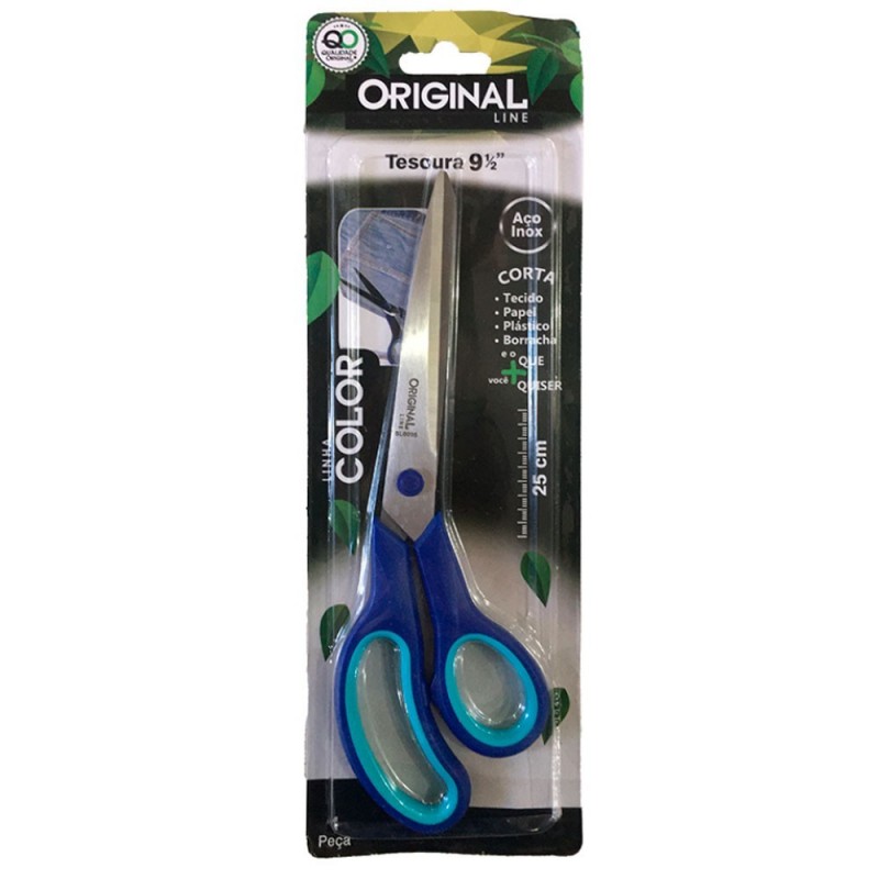 Tesoura Multiuso De Inox Corta Tecido Papel Colors 7½'' 19,4Cm -Compre Agora!