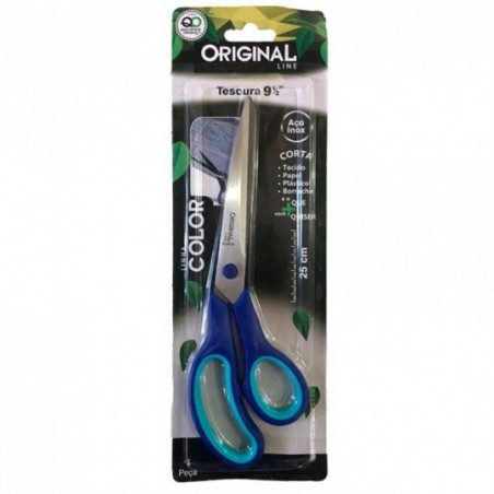 Tesoura Multiuso De Inox Corta Tecido Papel Colors 7½'' 19,4Cm -Compre Agora!