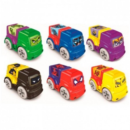 Mini Carrinho De Plástico Liga Dos Defensores Super-heróis - Compre Agora!