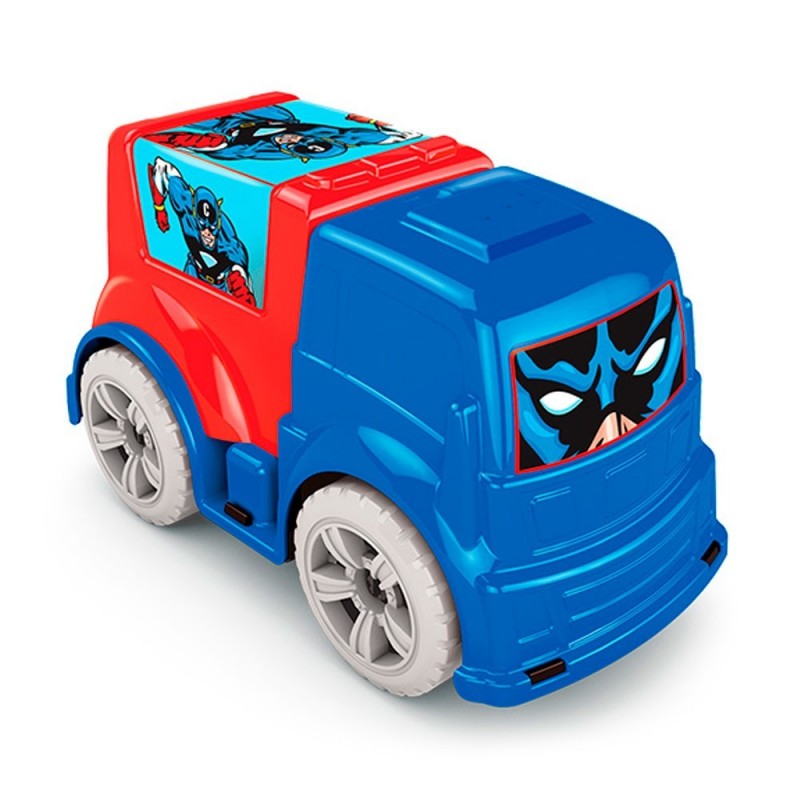 Mini Carrinho De Plástico Liga Dos Defensores Super-heróis - Compre Agora!