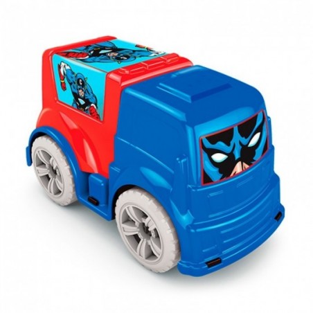 Mini Carrinho De Plástico Liga Dos Defensores Super-heróis - Compre Agora!
