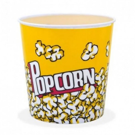 Kit 2 Baldes De Pipoca 2,7 Litros Popcorn Plástico - Feira da Madrugada SP