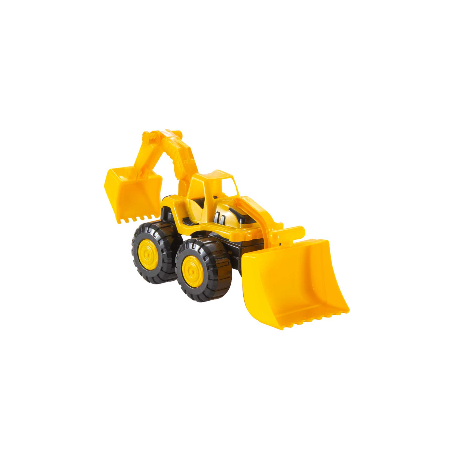 Trator Retroescavadeira Brinquedo Infantil Solapa Bs Toys