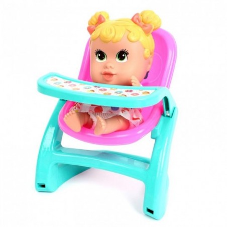 Kit Boneca + Carrinho De Passeio + Cadeirinha De Bebe Brinquedo - Feira da Madrugada SP