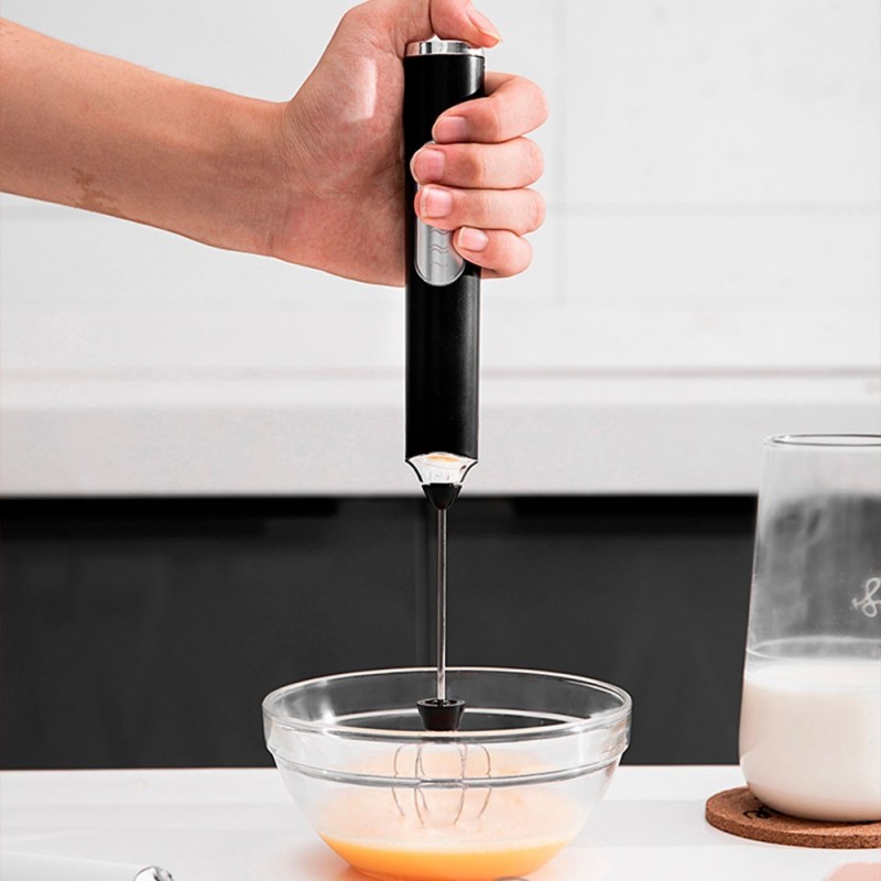 Misturas De Bedidas Ovos Portátil Mixer Elétrico 2 Peças Whisk - Feira da Madrugada SP