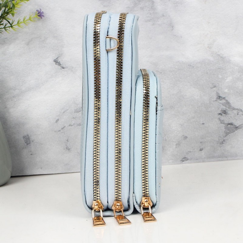 Bolsa Feminina Transversal Com 3 Divisórias E Porta Cartão - Compre Agora!