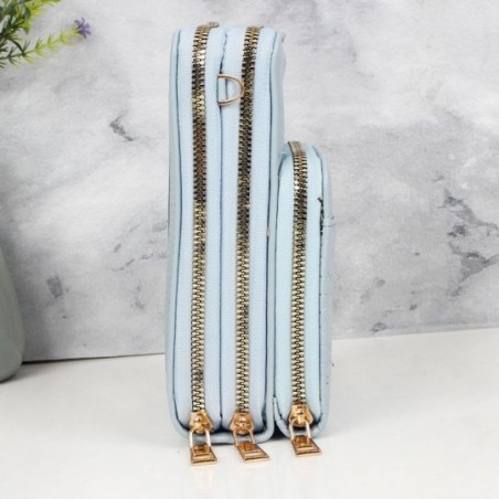 Bolsa Feminina Transversal Com 3 Divisórias E Porta Cartão - Compre Agora!