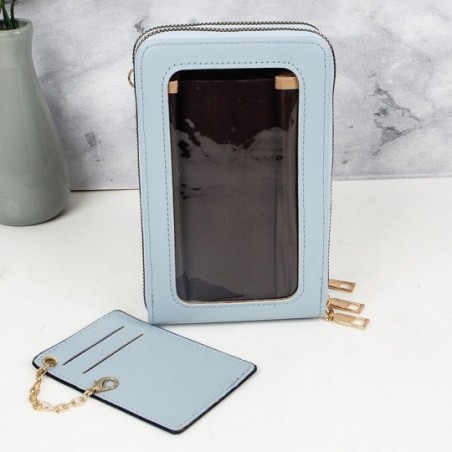 Bolsa Feminina Transversal Com 3 Divisórias E Porta Cartão - Compre Agora!