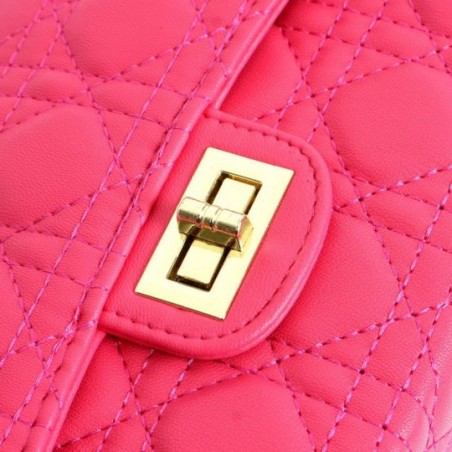 Bolsa Baú Feminina Transversal Com Alça Corrente Lenço De Luxo - Feira da Madrugada SP