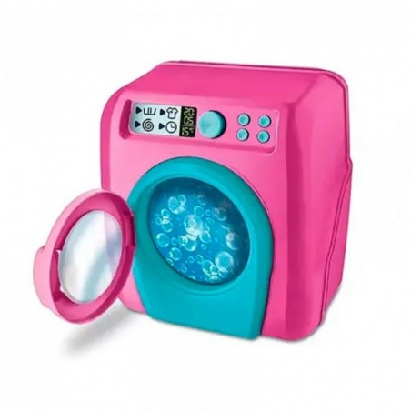 Mini Maquina De Lavar Roupas Rosa De Brinquedo Infantil - Feira da Madrugada SP