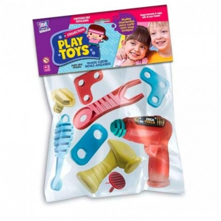 Kit 8 Ferramentas De Brinquedo Infantil Zuca Toys - Compre Agora!