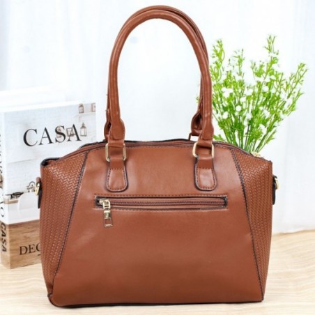 Bolsa Feminina De Ombro Bowler Bag Elegante Grande - Feira da Madrugada SP