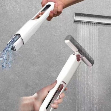 Mini Rodo Mop Portátil Esfregão Limpador De Vidro Multiuso - Feira da Madrugada SP