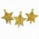 Pendente Estrela Decorativo 3D 5cm 3 Peças Para Árvore - Compre Agora!