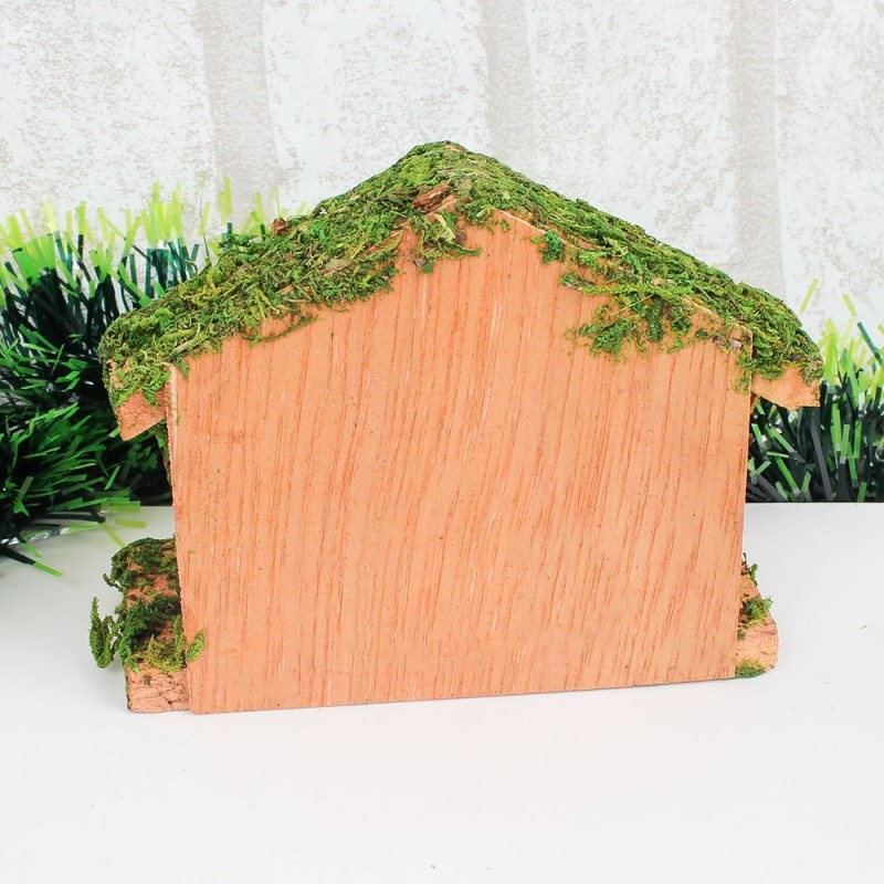 Enfeite Decorativo De Natal Presépio Resina 11 x 8cm