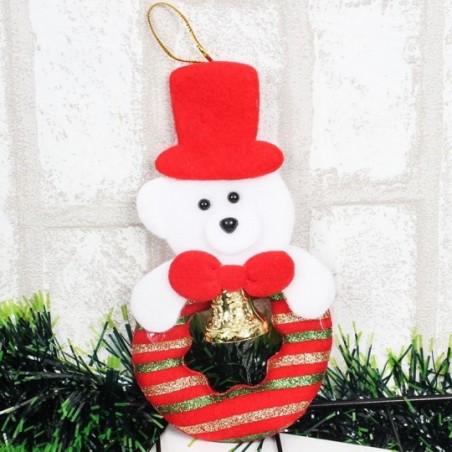 Pendente Rena Com Sino 16cm Natal Enfeite Para Árvore - Compre Agora!