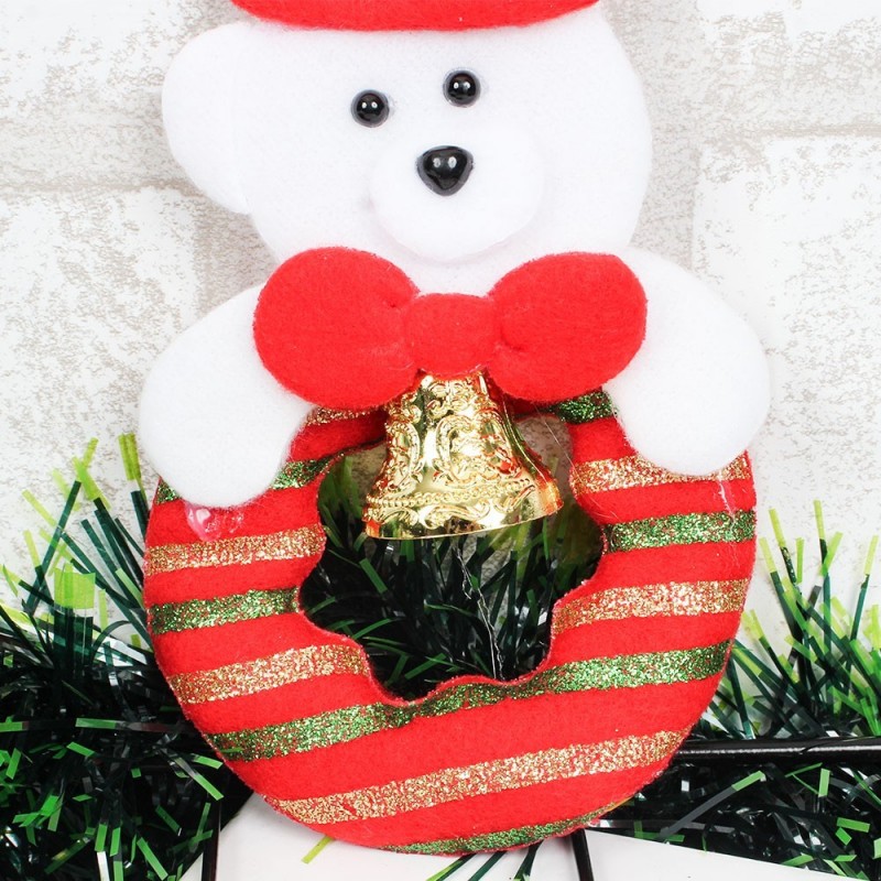 Pendente Rena Com Sino 16cm Natal Enfeite Para Árvore - Compre Agora!