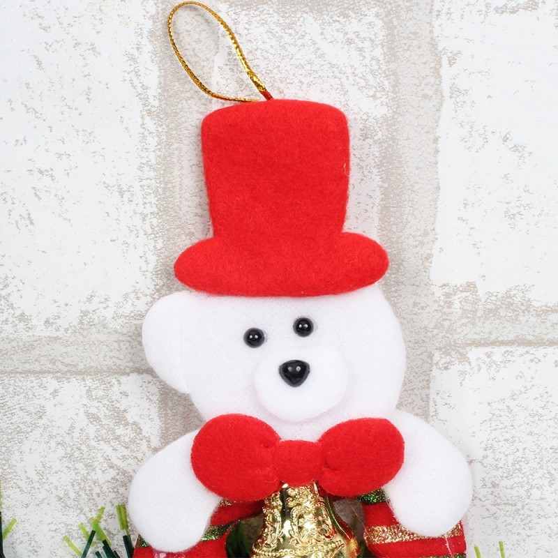 Pendente Rena Com Sino 16cm Natal Enfeite Para Árvore - Compre Agora!