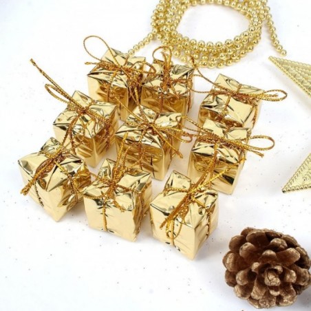 Kit Enfeites Natalinos De Pendurar Com 24 Peças Árvore De Natal - Feira da Madrugada SP