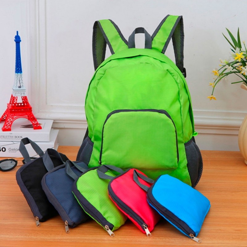 Mochila Dobrável À Prova D' água Design Exclusivo Unissex Escolar - Feira da Madrugada SP