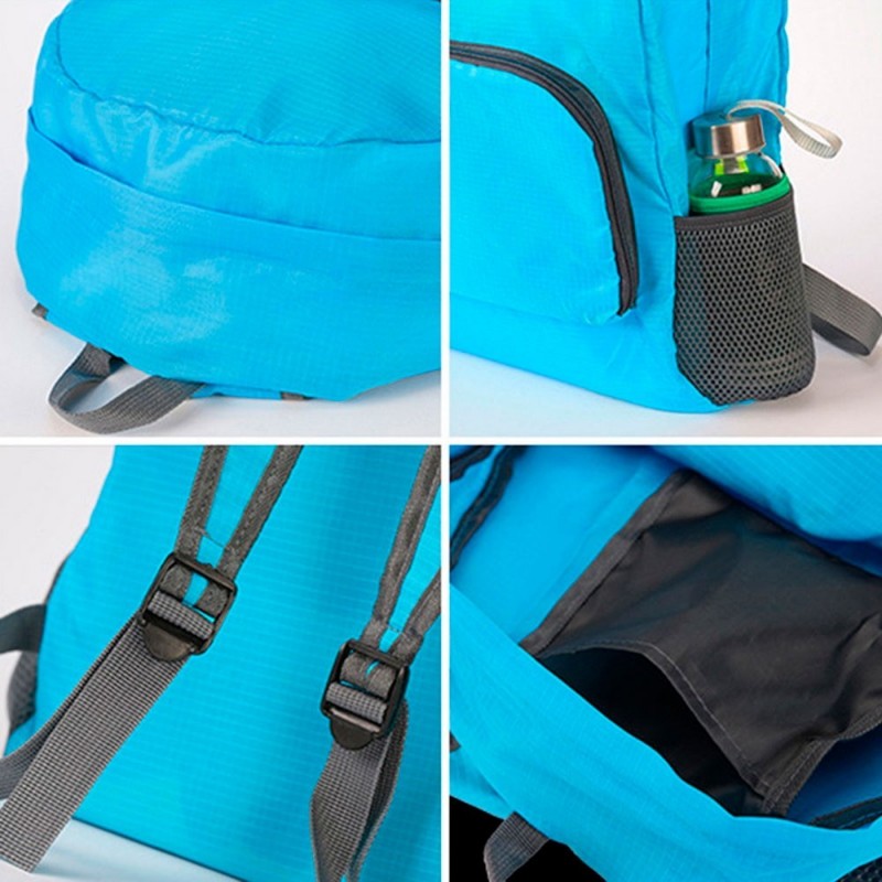 Mochila Dobrável À Prova D' água Design Exclusivo Unissex Escolar - Feira da Madrugada SP