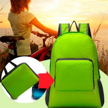 Mochila Dobrável À Prova D' água Design Exclusivo Unissex Escolar - Feira da Madrugada SP