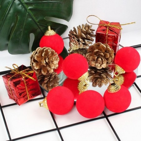 Kit Pendentes Para Árvore 12 Peças 3cm Enfeite Natal - Compre Agora!