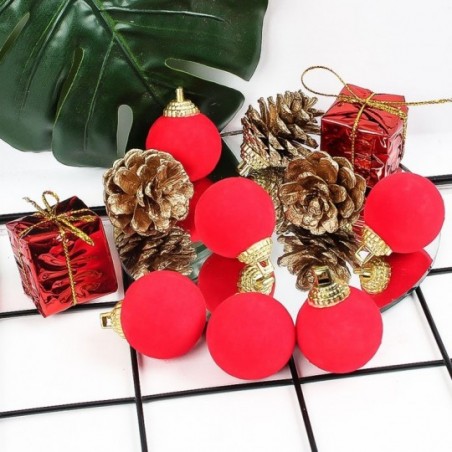 Kit Pendentes Para Árvore 12 Peças 3cm Enfeite Natal - Compre Agora! 2