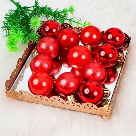 Kit Árvore De Natal Com 40 Enfeites + Pisca Pisca 127V - Compre Agora!