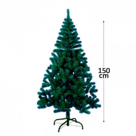 Árvore De Natal Verde 150 Cm Com 320 Galhos Grande - Feira da Madrugada SP