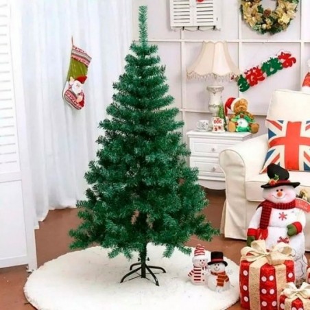 Árvore De Natal Verde 150 Cm Com 320 Galhos Grande - Feira da Madrugada SP