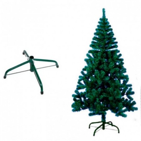 Árvore De Natal Verde 150 Cm Com 320 Galhos Grande - Feira da Madrugada SP
