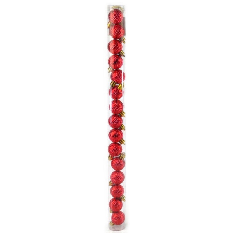 Kit 15 Bolas De Natal Decorativa Enfeite 3 Cm