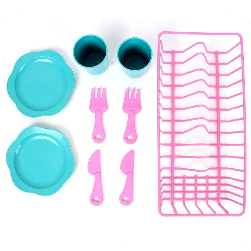 Enxugando A Loucinha 9 Peças Zuca Toys Brinquedo