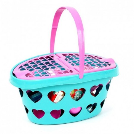 Cesta Chazinho Brinquedo Infantil Com 14 Peças Zuca Toys