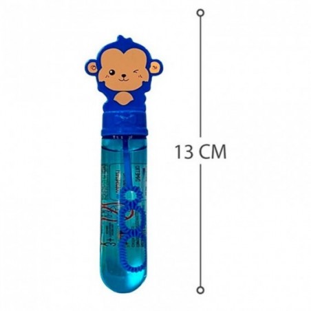Bolha De Sabão 13 Cm Macaquinho Colorido Infantil - Feira da Madrugada SP