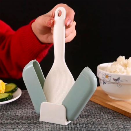 Colher De Arroz Com Proteção Plástico 7,5 x 3,8 x 20cm - Compre Agora!