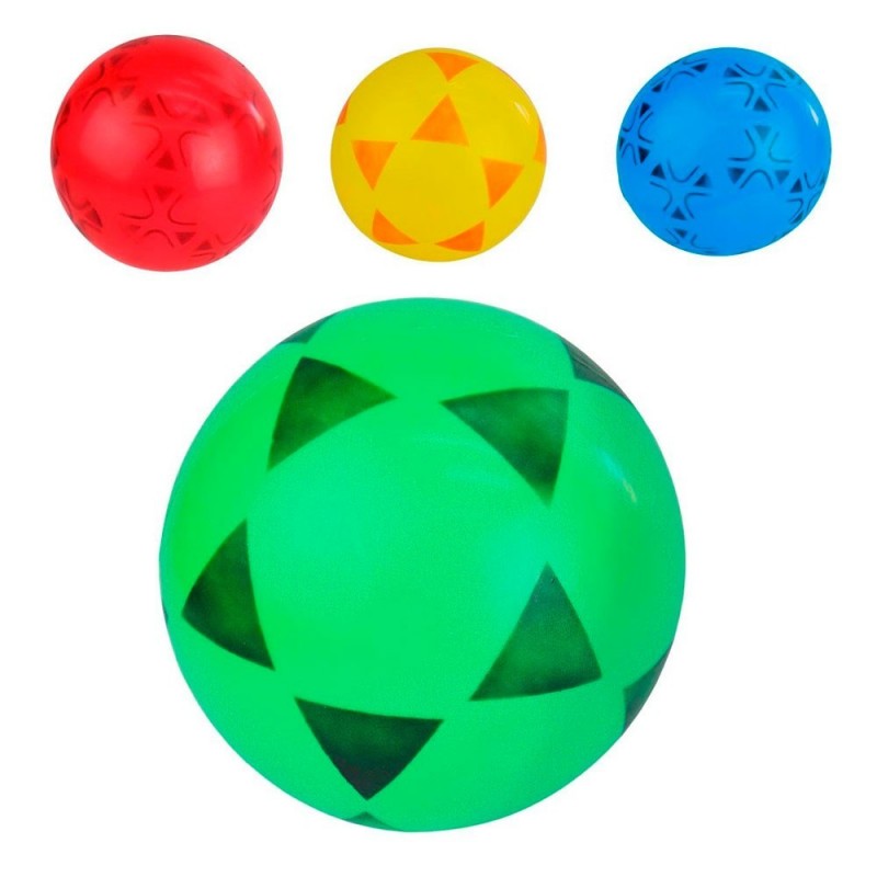 Bola De Vinil Colorida 22 Cm Infantil Sortidas - Feira da Madrugada SP