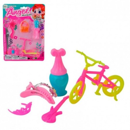 Kit Mini Acessórios De Boneca Coloridos Brinquedo Infantil - Feira da Madrugada SP